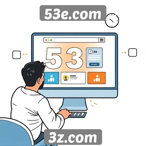 Análise da experiência do usuário em 53e.com